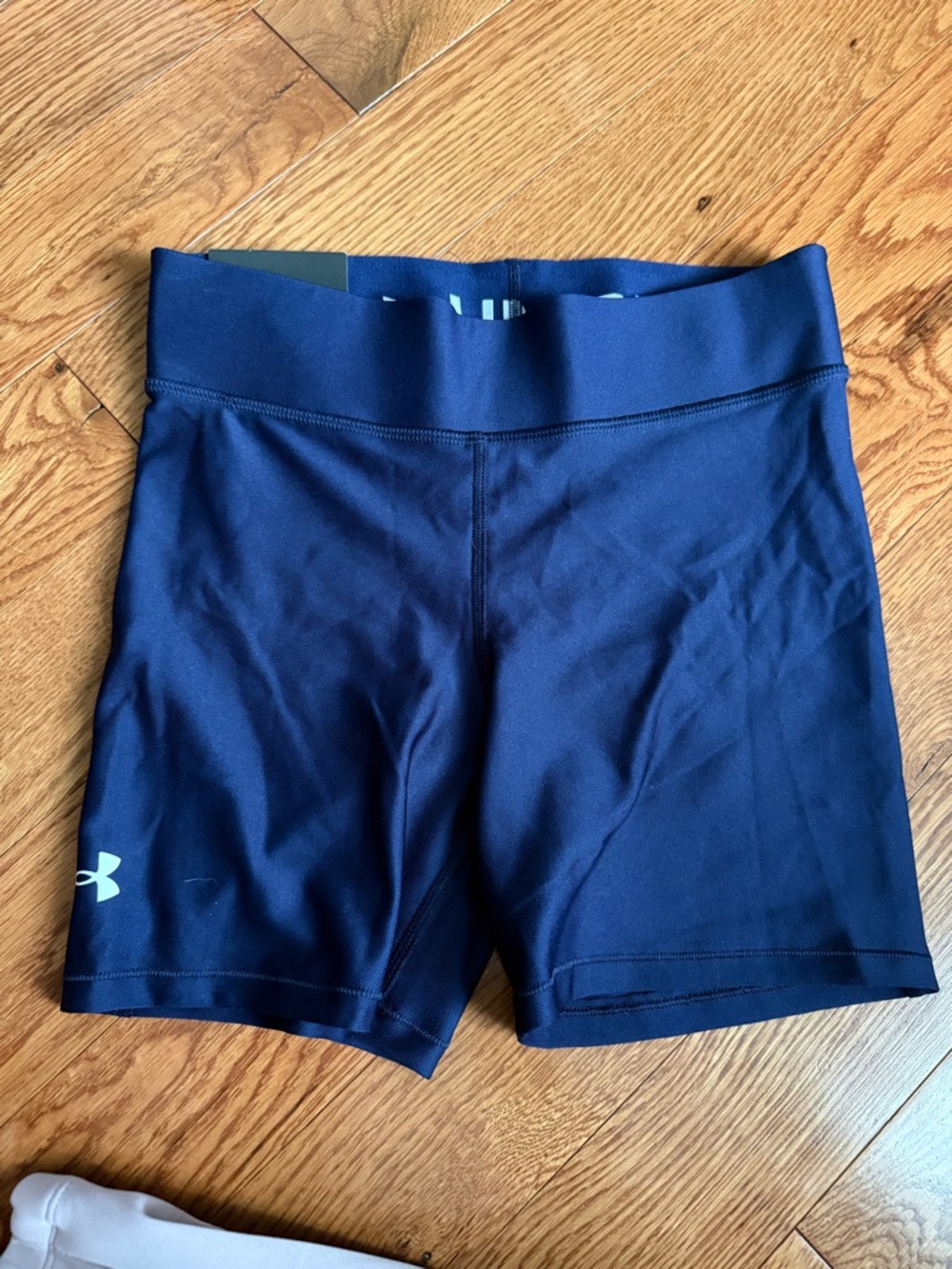Under Armour Women's Dark Navy Performance Bike Shorts